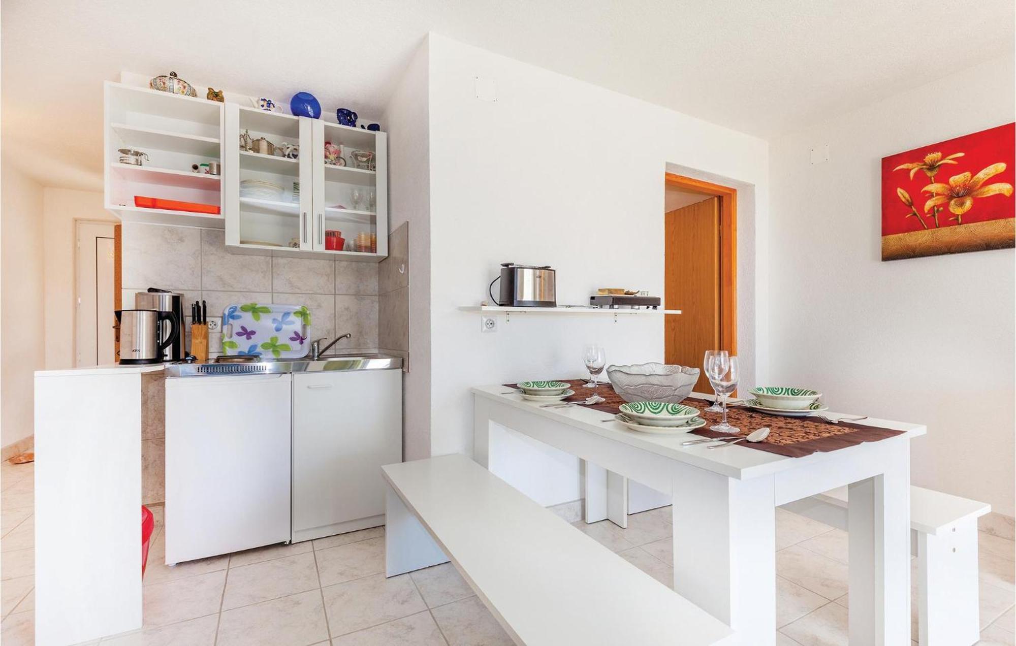 Gorgeous Apartment In Klenovica With Kitchen Exterior photo